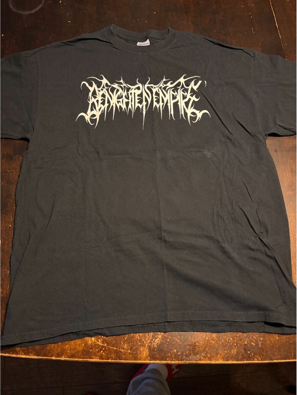 BENIGHTEN EMPIRE 'Becoming Of The Wolf' T-Shirt - XL - BLACK METAL cleve 2-SIDED